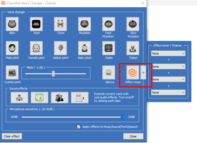 Clownfish Voice Changer: Change Voice in Easy Steps