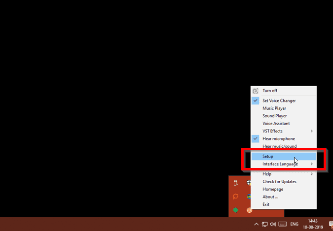 clownfish voice changer windows 10