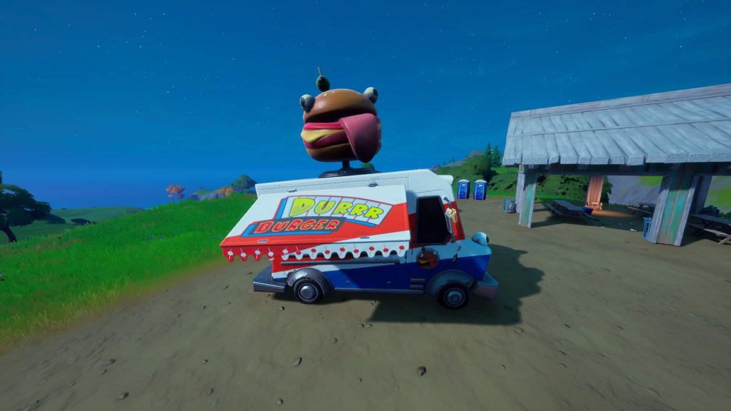 Emplacements Des Camions De Restauration Durr Burger Et Durr Burger A Fortnite Parkaddict