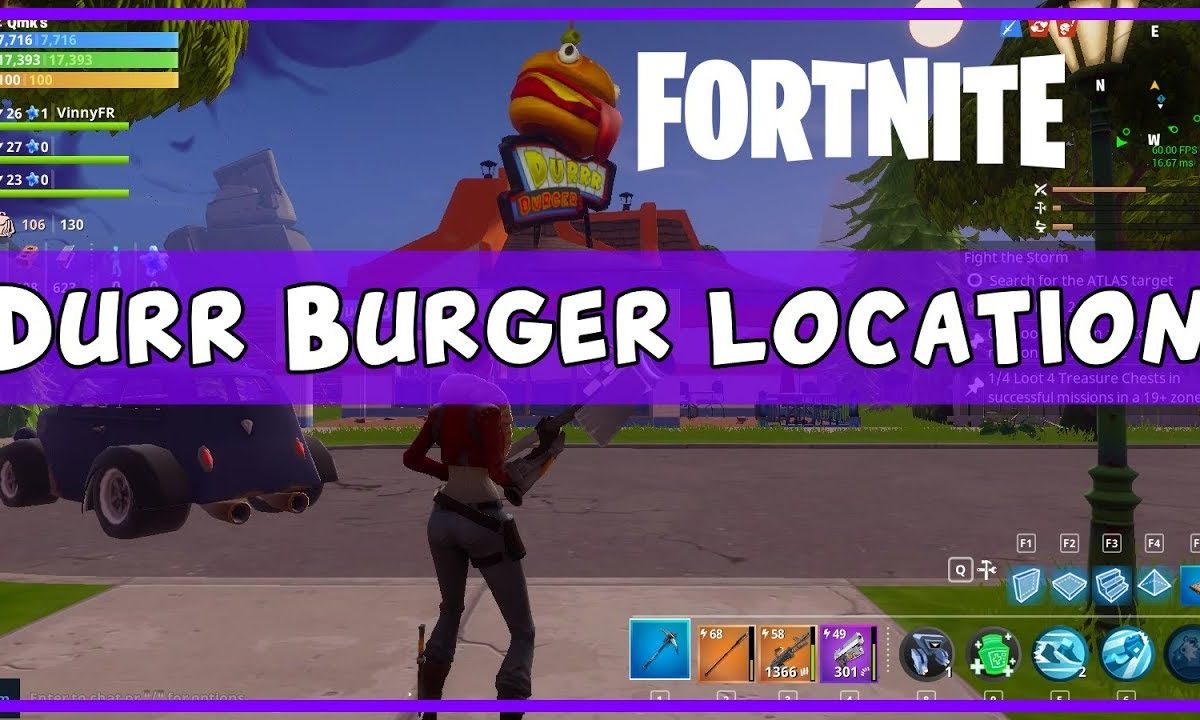 Durr Burger and Durr Burger Food Truck Locations