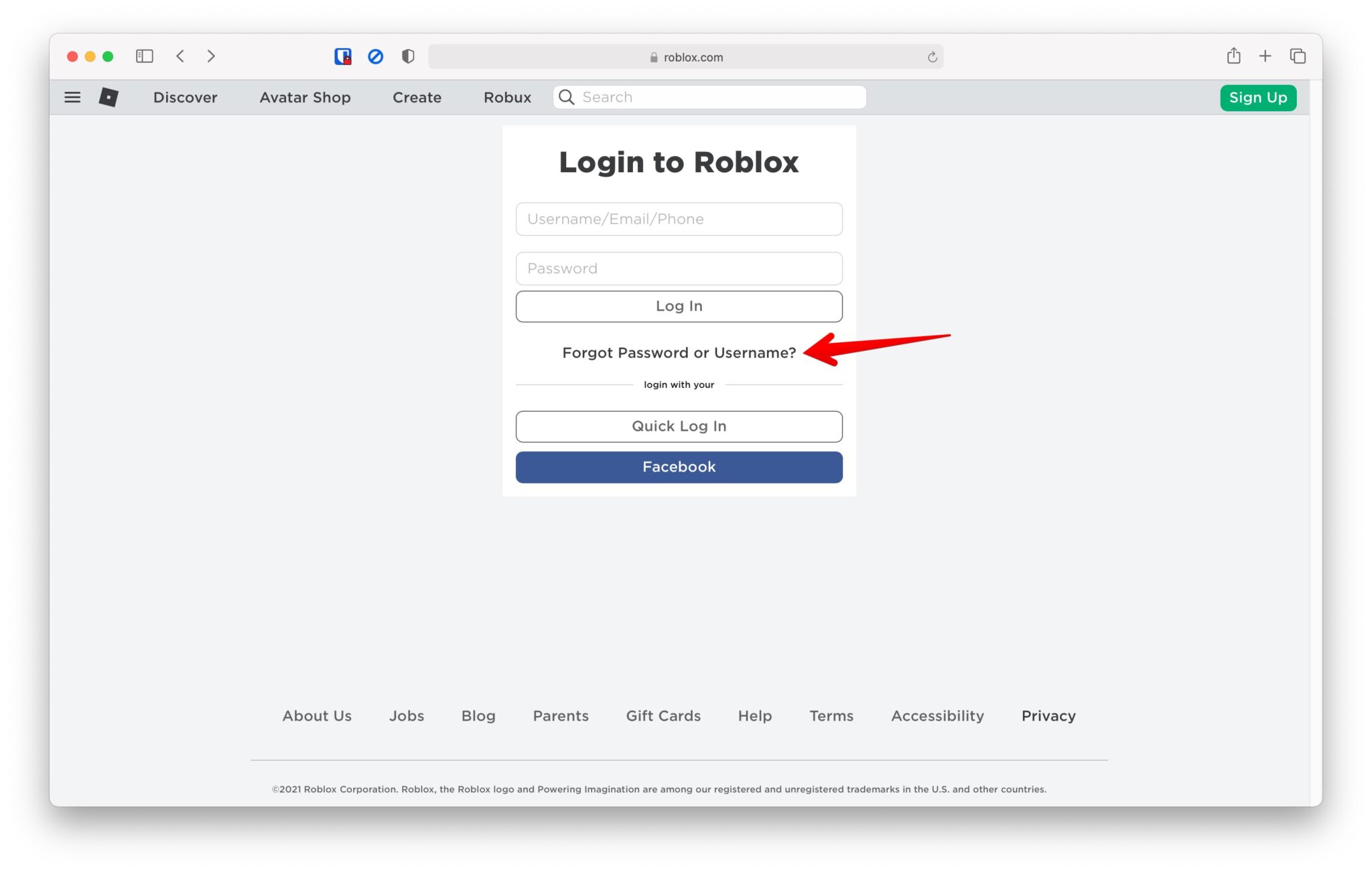 download roblox password generator 2022