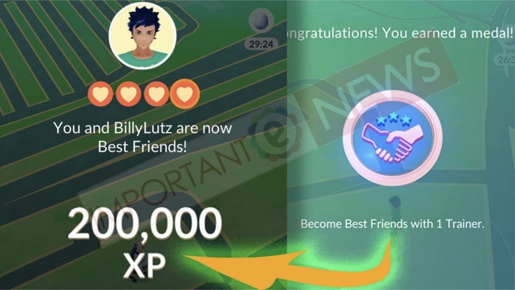 make a new friend in Pokémon Go