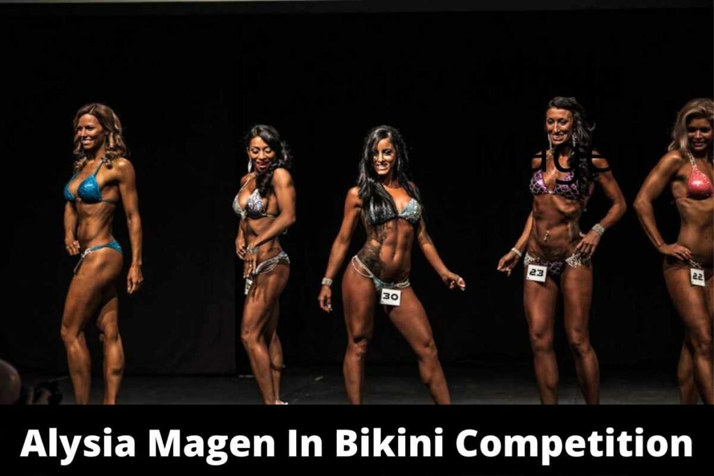 Alysia Magen In Bikini Competition