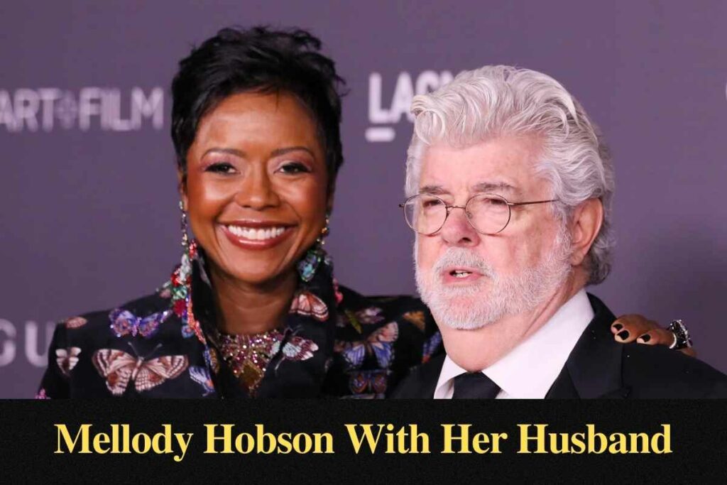 Mellody Hobson With Her Husband