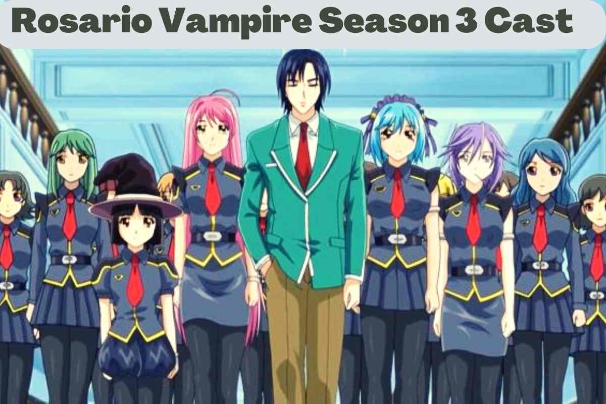 Rosario Vampire Season 3 Cast