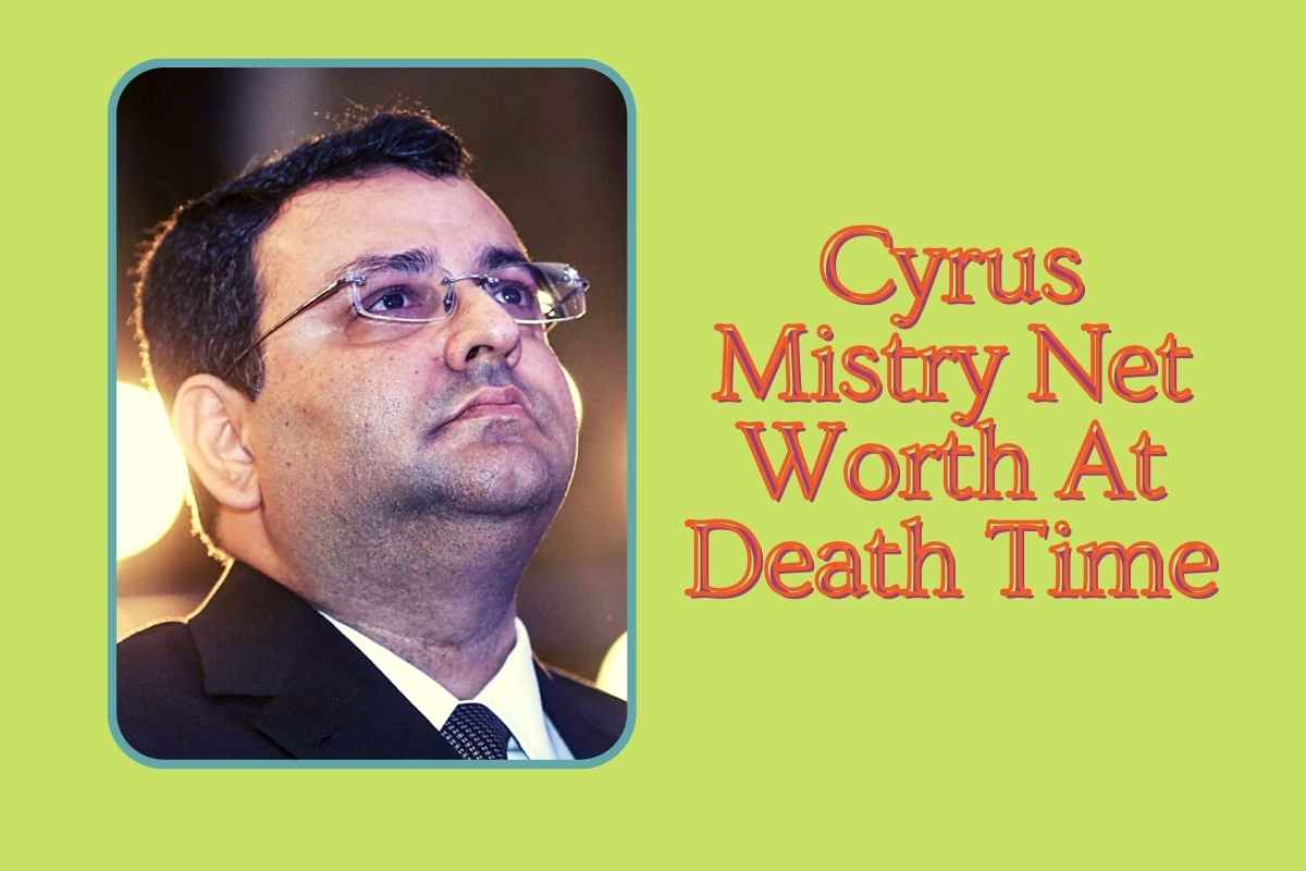 Cyrus Mistry's Net Worth At Death Time