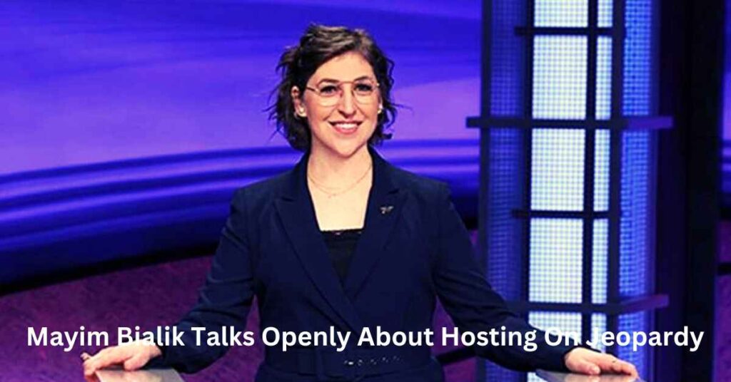 Mayim Bialik Talks Openly About Hosting On Jeopardy