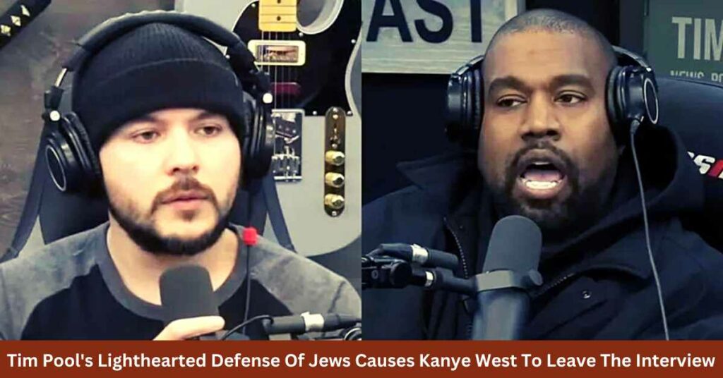 Tim Pool's Lighthearted Defense Of Jews Causes Kanye West To Leave The Interview