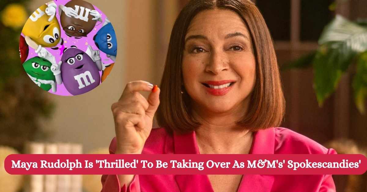 Maya Rudolph Is 'Thrilled' To Be Taking Over As M&M's' Spokescandies'