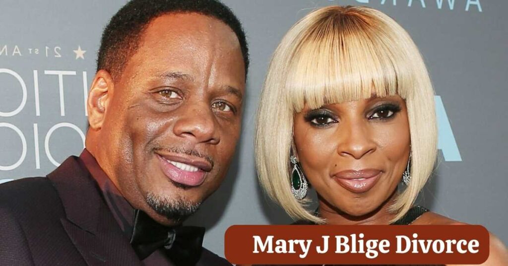 Mary J Blige Divorce