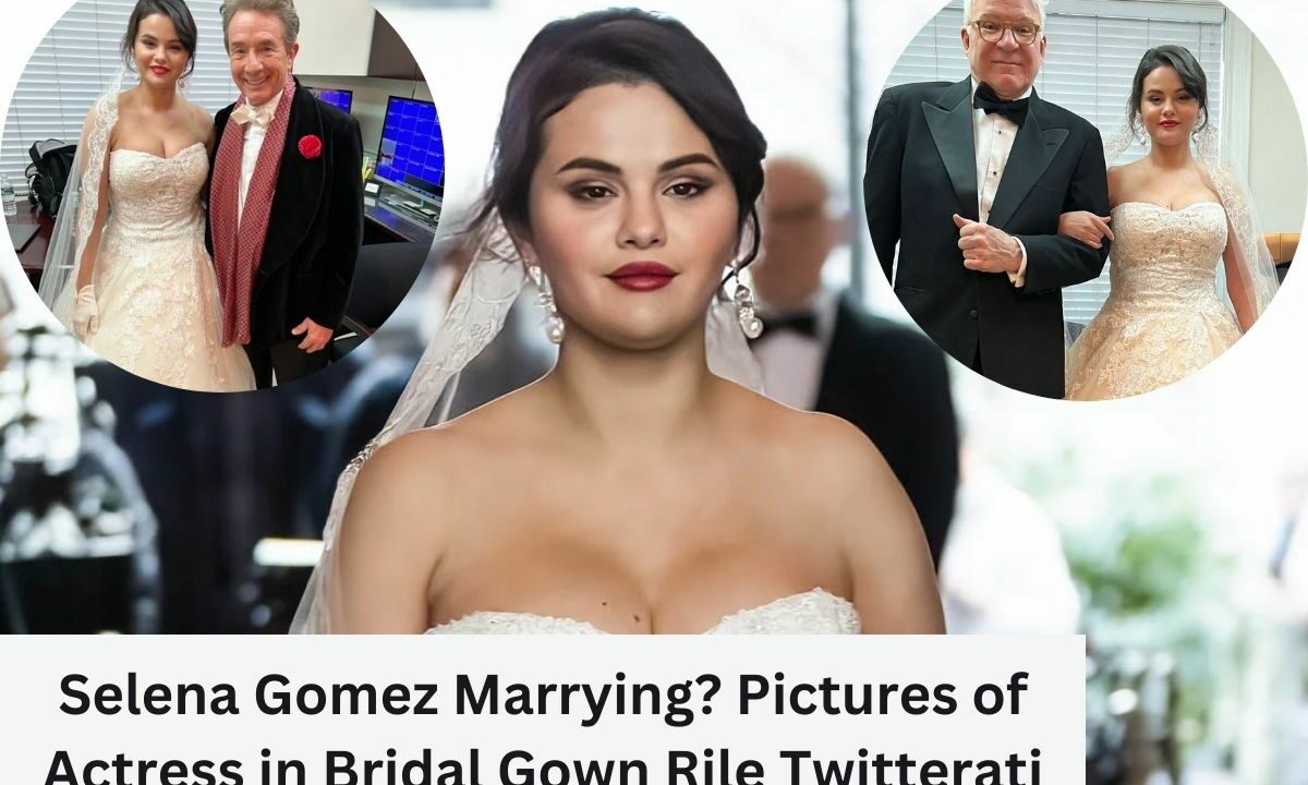 Selena Gomez Marrying Pictures of Actress in Bridal Gown Rile TwitteratiSelena Gomez Marrying Pictures of Actress in Bridal Gown Rile Twitterati