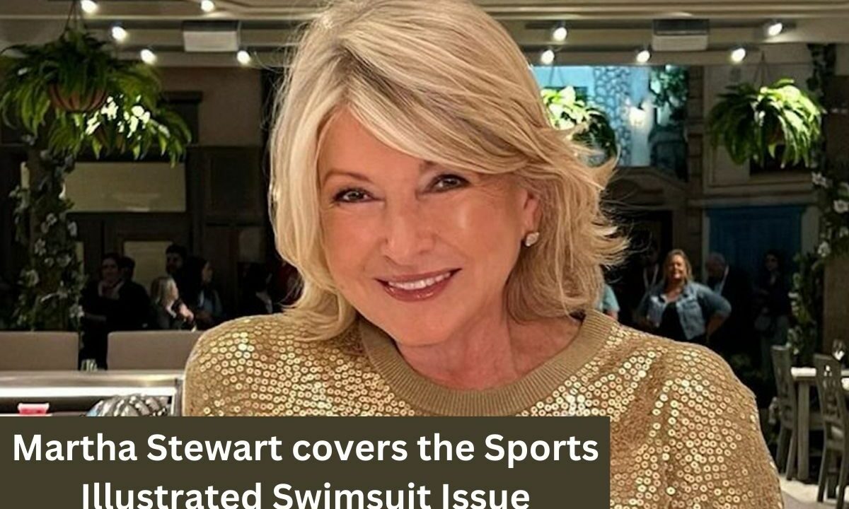 Martha Stewart covers Sports Illustrated Swimsuit Issue