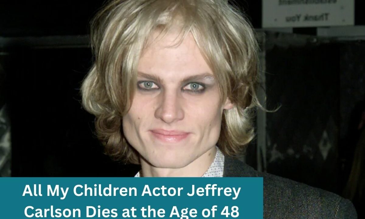 All My Children Actor Jeffrey Carlson Dies at the Age of 48