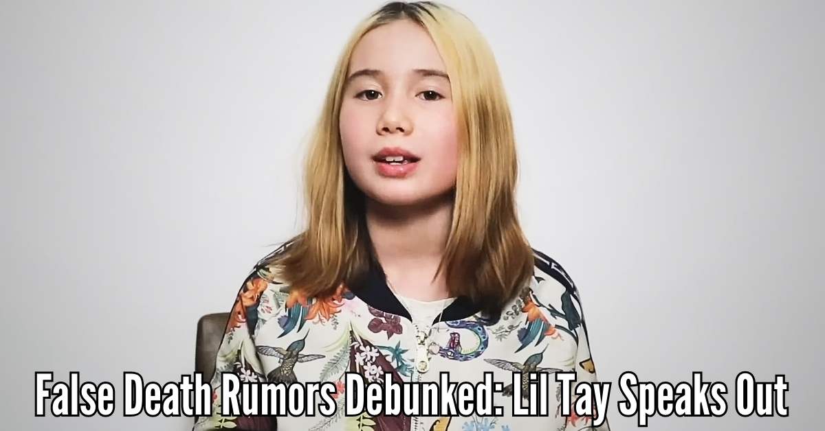 False Death Rumors Debunked Lil Tay Speaks Out