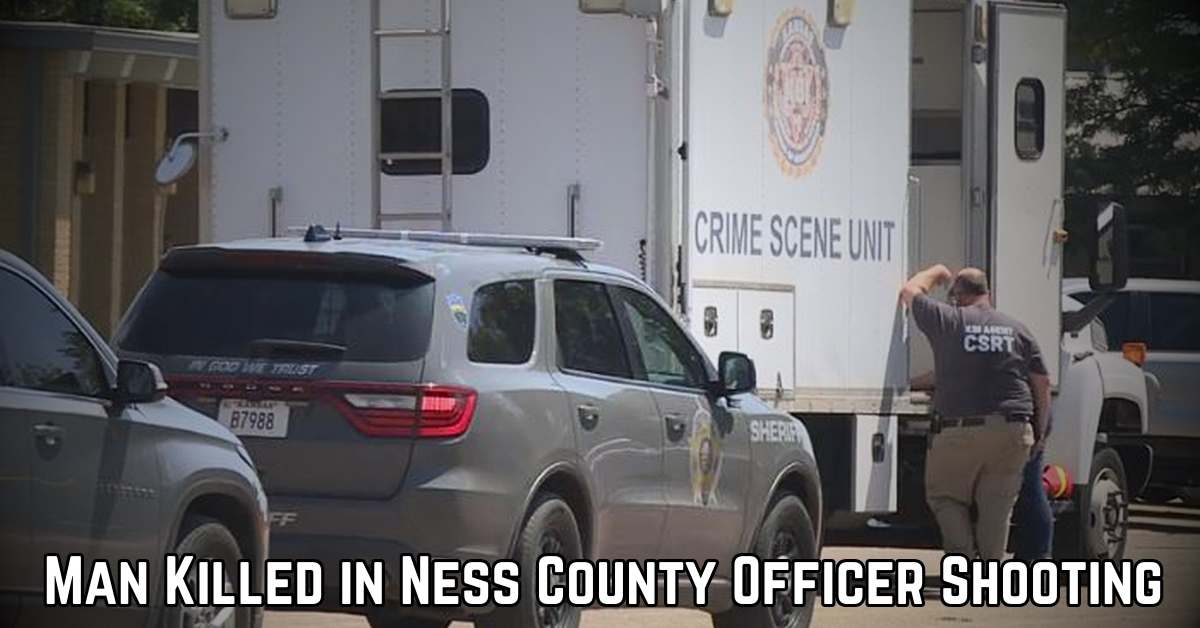 Man Killed in Ness County Officer Shooting
