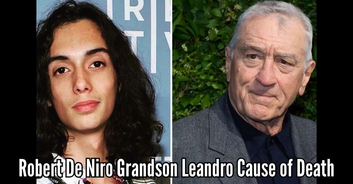 Robert De Niro Grandson Leandro Cause of Death