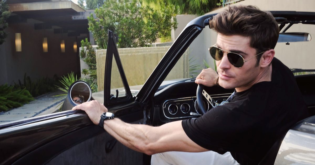What is the Current Size of Zac Efron's Car Collection