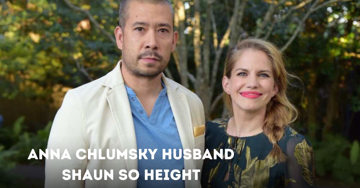 Anna Chlumsky Husband Shaun So Height