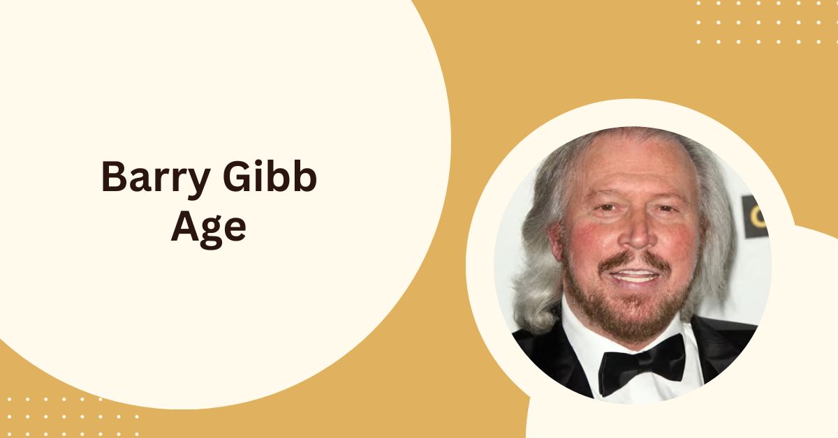 Barry Gibb Age